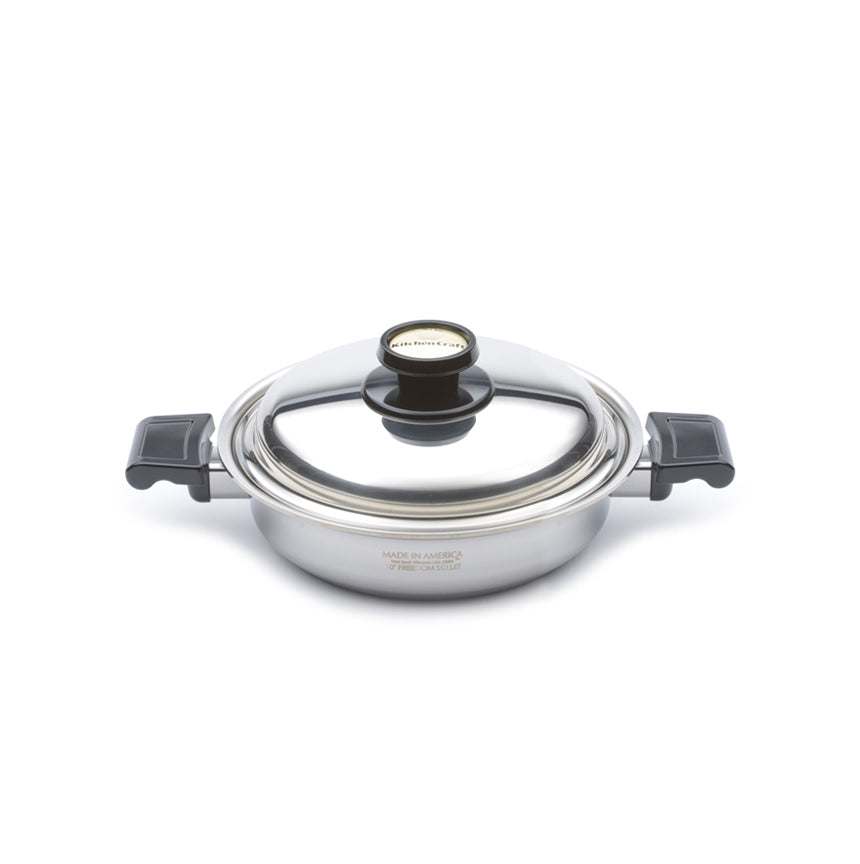 Factory Second - Kitchen Craft 2 Quart Saucepan – WaterlessCookware