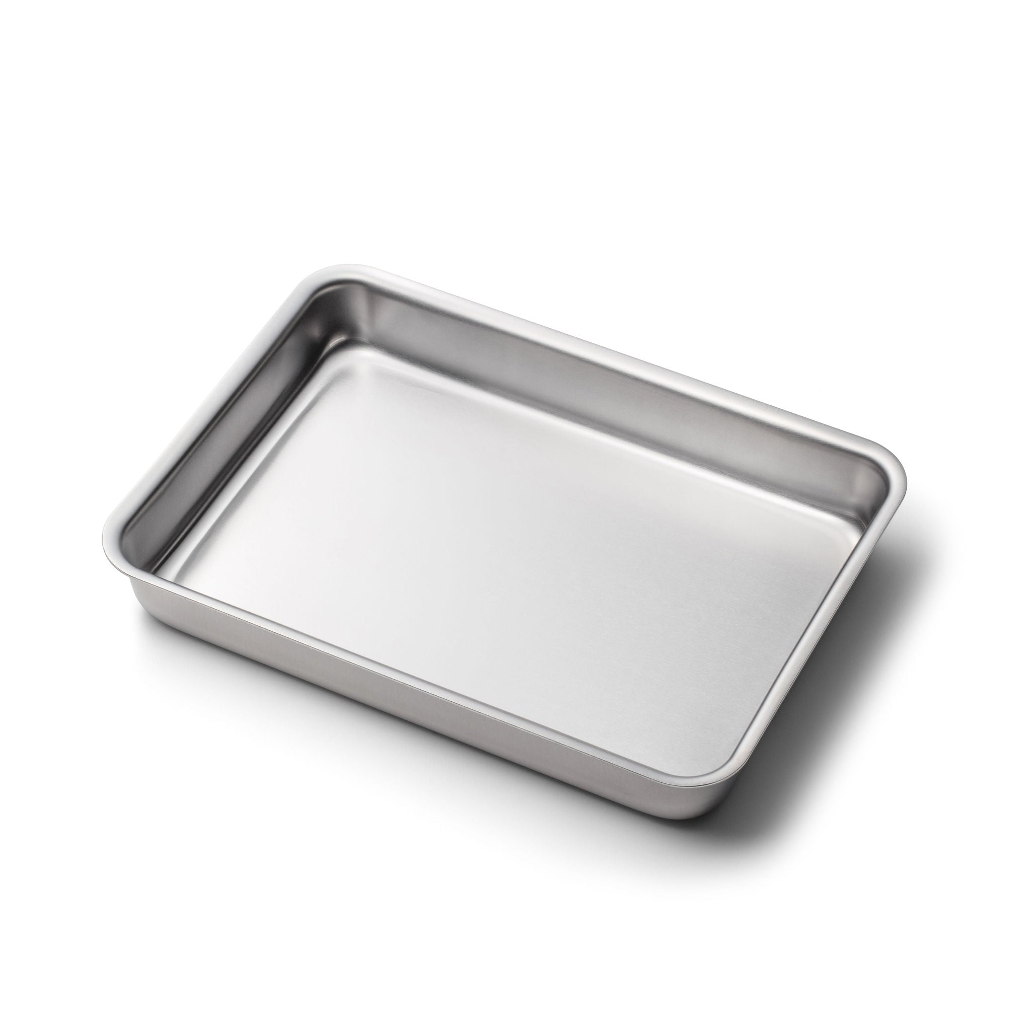 OVENTE Kitchen Oven Roasting Pan 13 x 9.4 Inch Stainless Steel Portable  Baking Tray with Rack