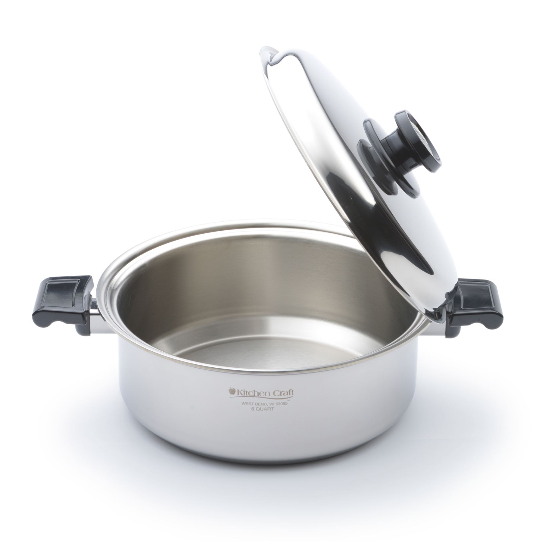 6 Quart Stock Pot with Lid and utensils - Cookware