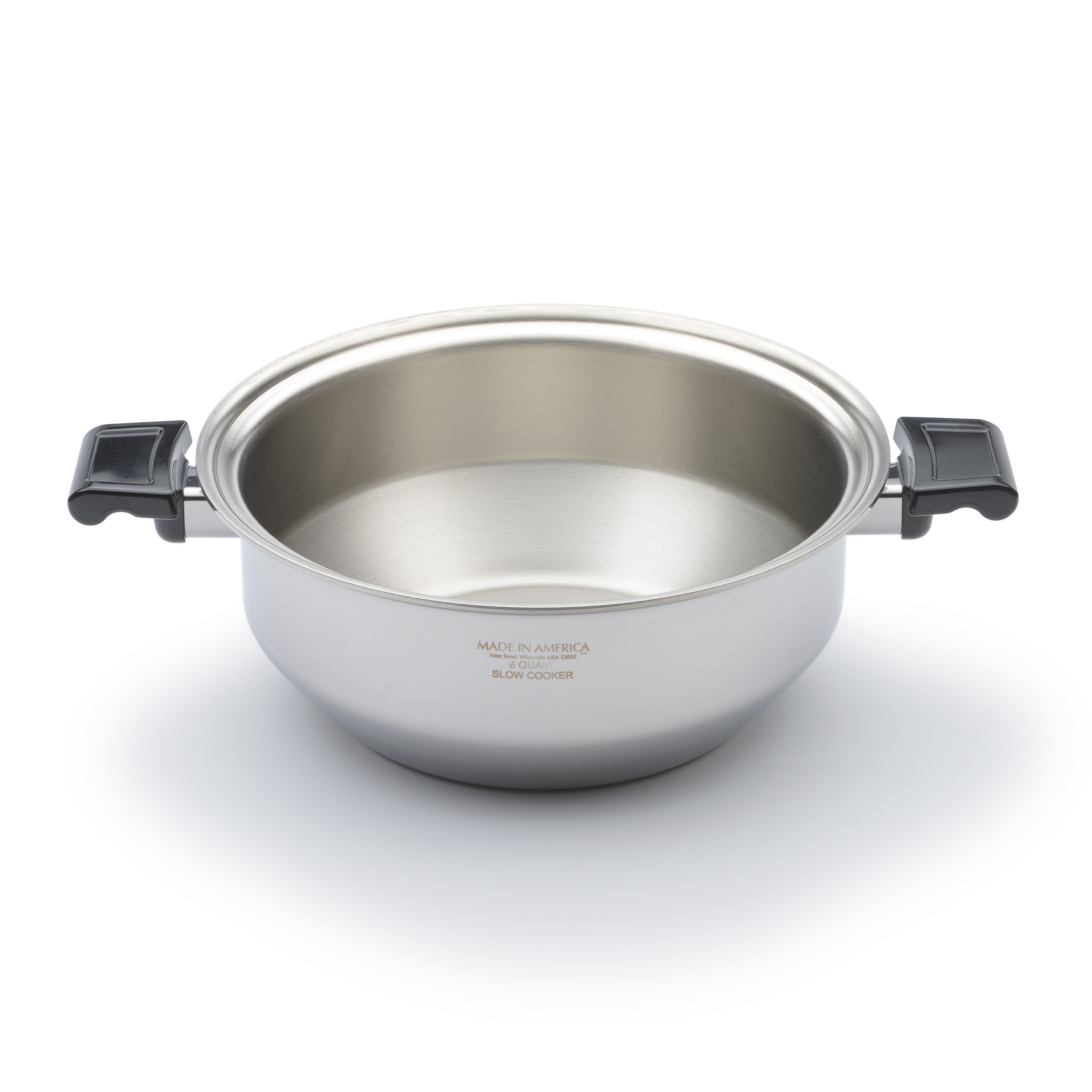 Stainless Steel 6 Quart Gourmet Stockpot with Cover with Slow Cooker -  Liberty Tabletop