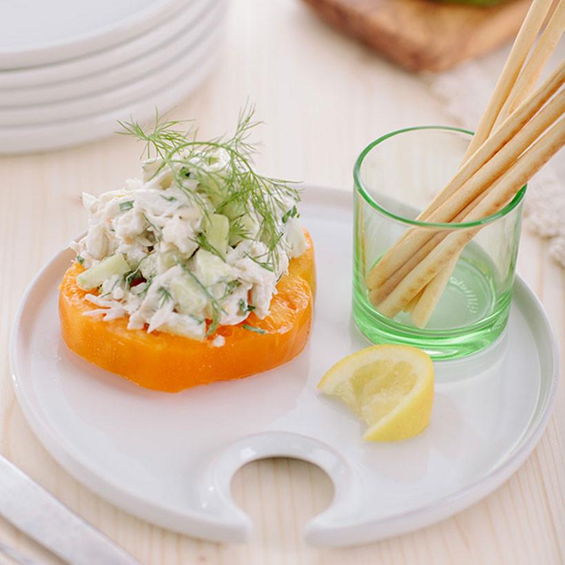 Cucumber Crab Salad