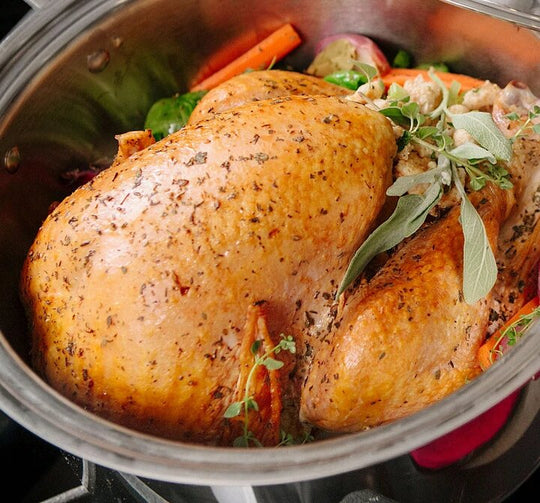 Juicy Oven-Free Holiday Turkey