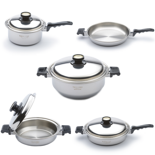 10 Piece Stainless Steel Cookware Set