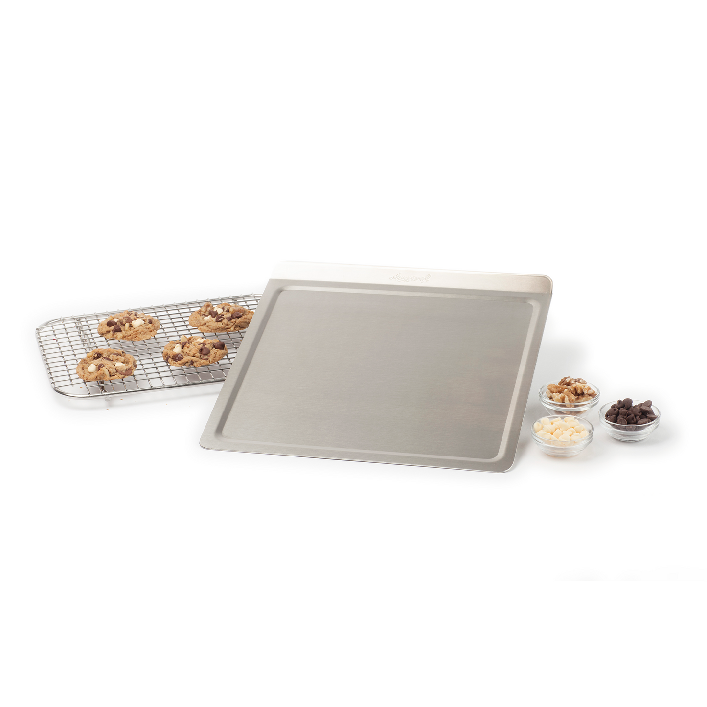 Scratch and Sample Stainless Steel Cookie Sheet - Medium - WaterlessCookware