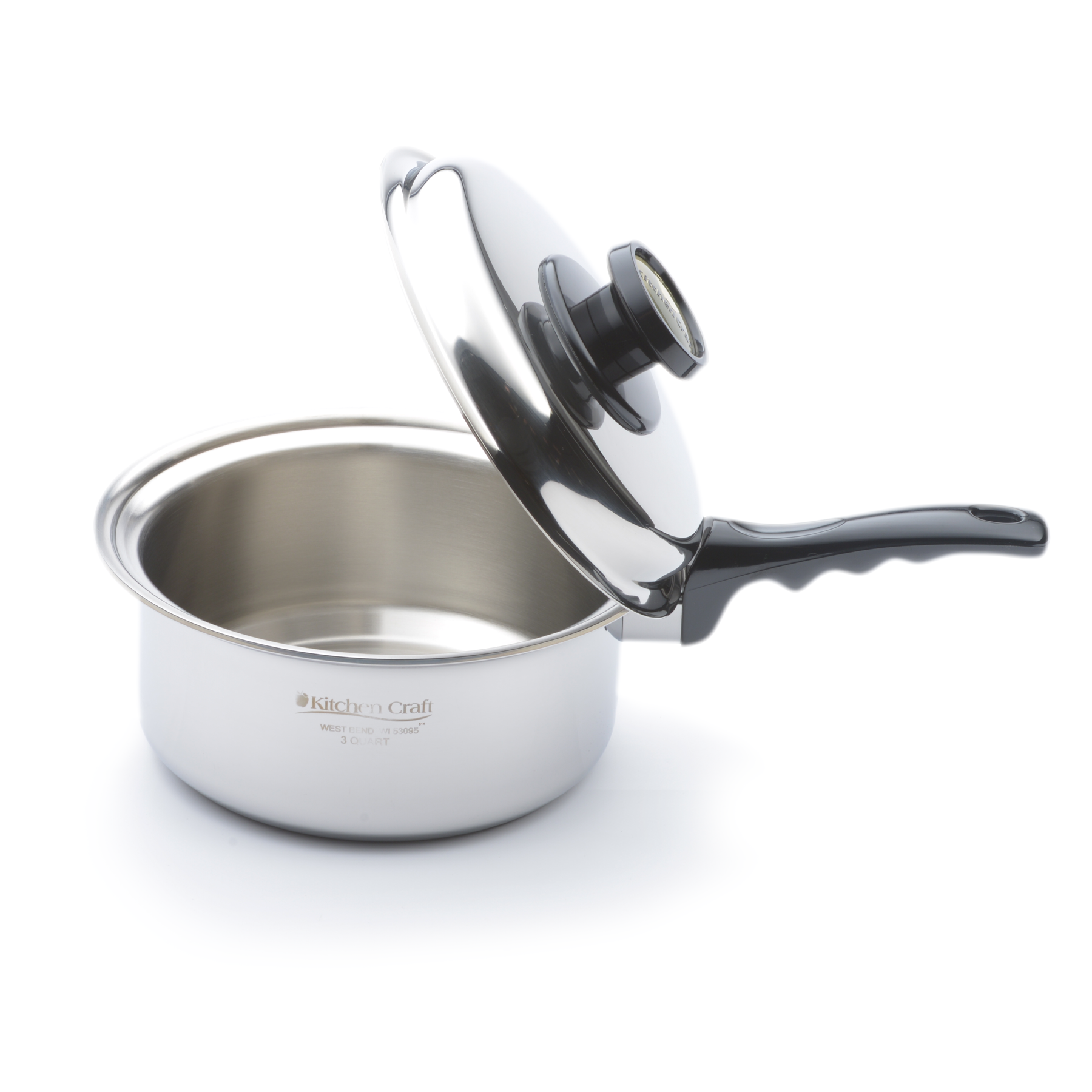 Scratch and Sample 3 Quart Saucepan - WaterlessCookware