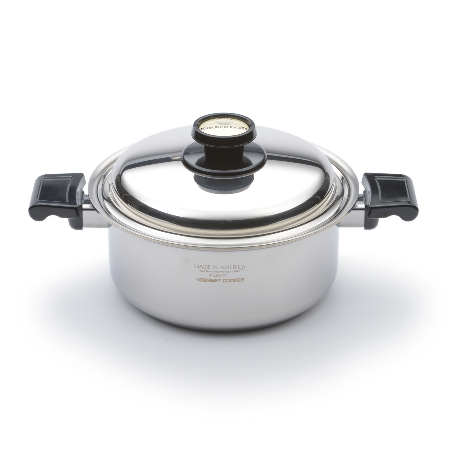 Scratch and Sample 4 Quart Stock Pot - WaterlessCookware