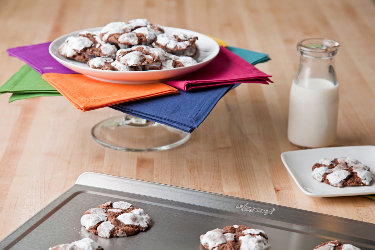 Multi Ply Stainless Steel Cookie Sheet - Large - WaterlessCookware