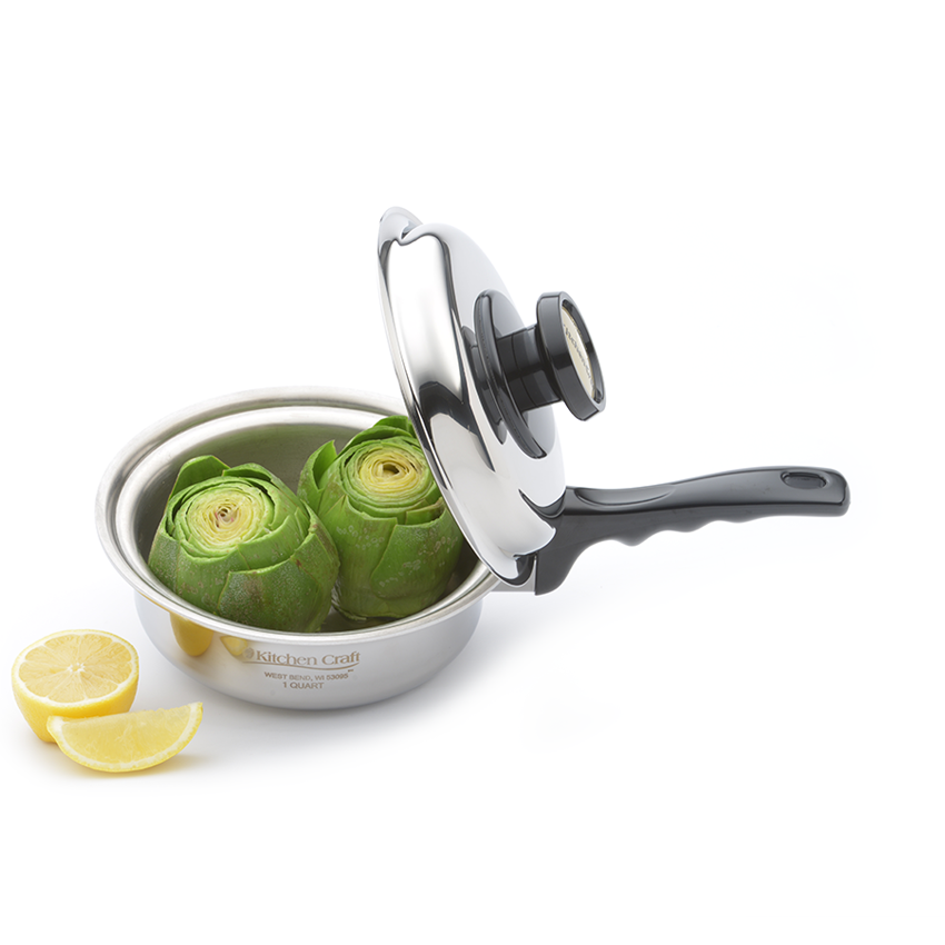 Scratch and Sample 1 Quart Saucepan - WaterlessCookware