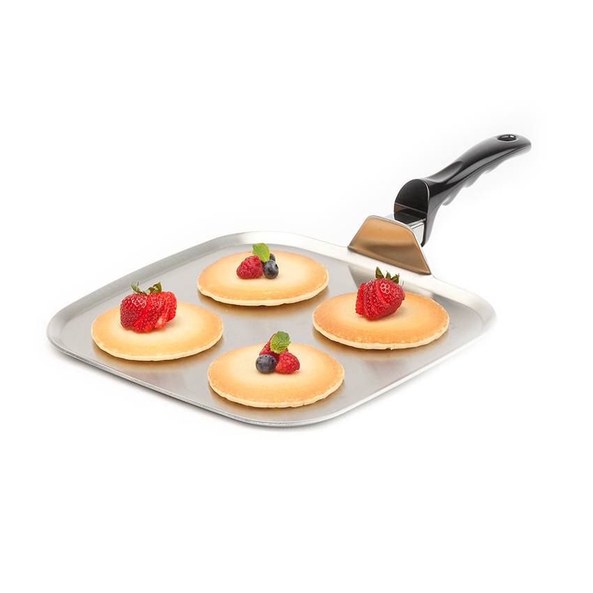 Scratch and Sample 11" Square Griddle - WaterlessCookware